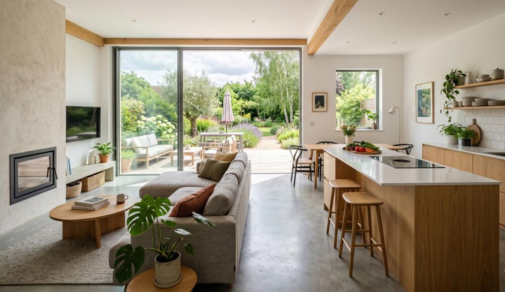 ***Superbe maison 3 chambres + bureau avec terrasse jardin piscinable et garage + 2 places de stationnement !!***