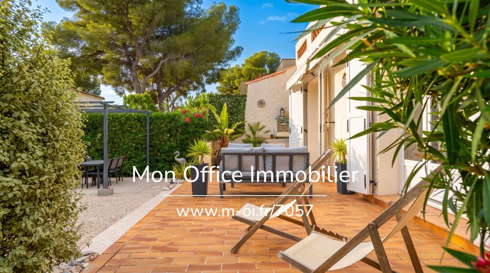Référence : 7057-PBA - Maison Sausset Les Pins 6 pièce(s) 120 m2 avec garage et vue