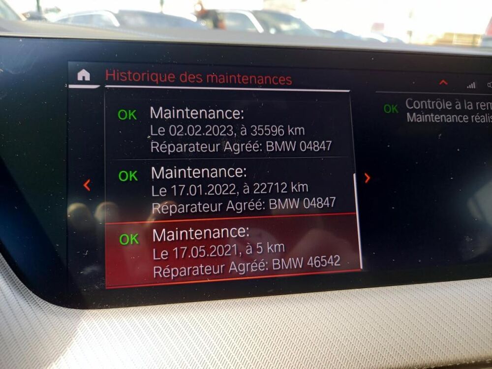 S&eacute;rie 1 F40 116d DKG M Sport - ENTRETIEN BMW ORIGINE FRANCE 2021 occasion 14650 Carpiquet