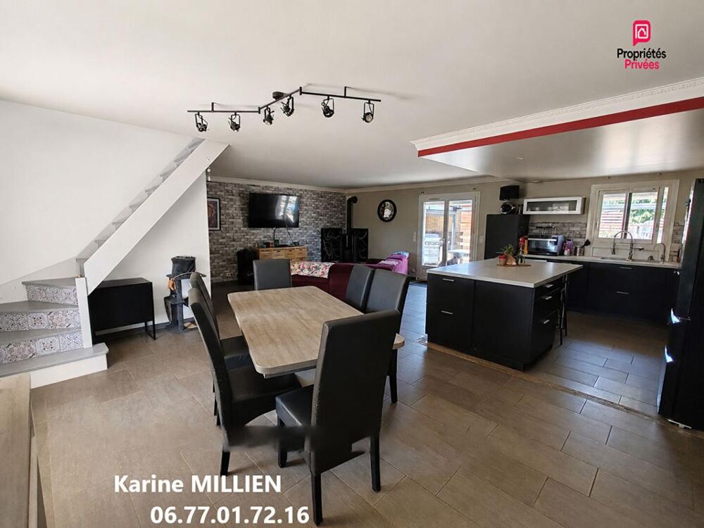 Vente Maison SAINT GEORGES MOTEL 27710 Maison individuelle - 1 étage - 4 chambres - Panneaux solaires - Terrain - 270 000  HAI Saint georges motel
