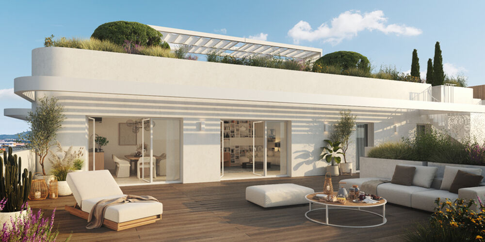 Vente Appartement appartement à vendre 5 pièces de 125m2 avec roof top de 110m2, MARSEILLE 12EME ARRONDISSEMENT (13) Les trois lucs