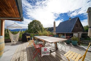 Vente Maison Plateau des Petites Roches (38660) - Chalet avec vue Belledonne - 3 chambres -jardin-  parking Plateau des petites roches