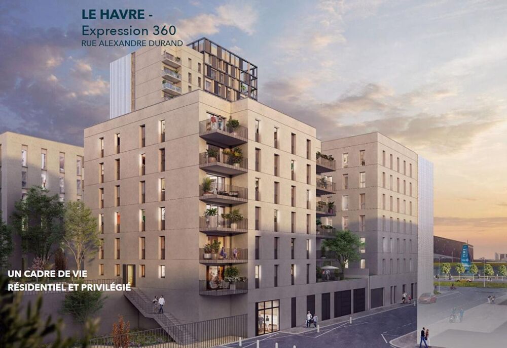 Vente Appartement Résidence neuve - EXPRESSION 360 - 45,8m² LE HAVRE Le havre