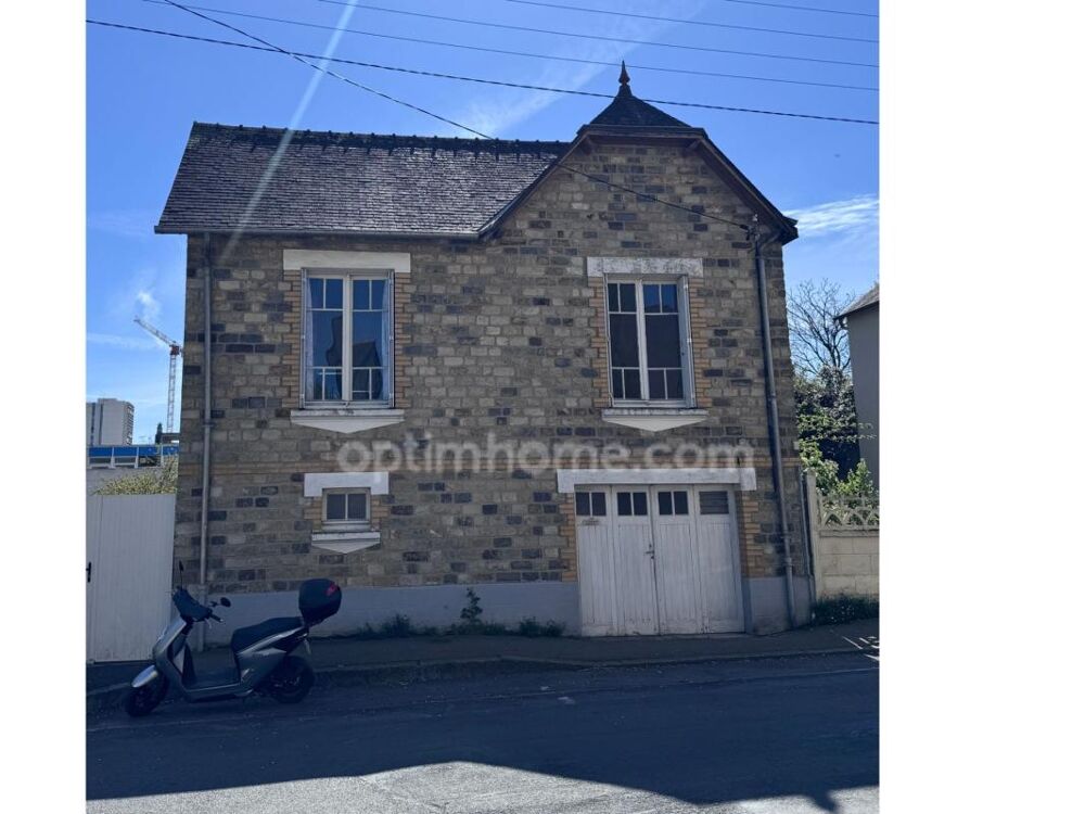 Vente Maison Terrain constructible en ville quartier Bréquigny, grande parcelle orientée Sud Rennes
