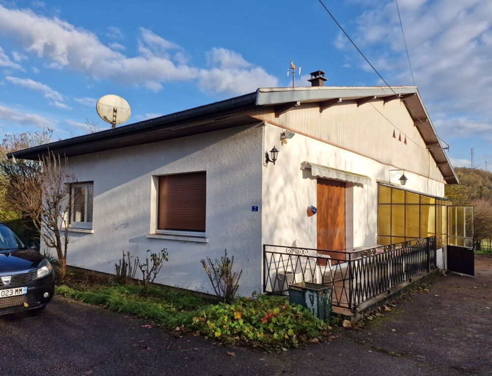 Dpt Vosges (88), à vendre secteur MIRECOURT Jolie MAISON T4 Plain-pied avec GARAGE / TERRAIN de 1150 m2