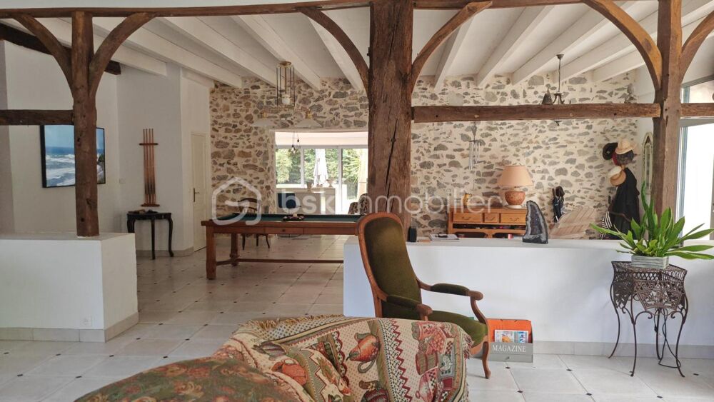 Exceptionnelle Ferme Landaise de 399 m²  Charme, Espace et Nature sur 6,7 hectares
