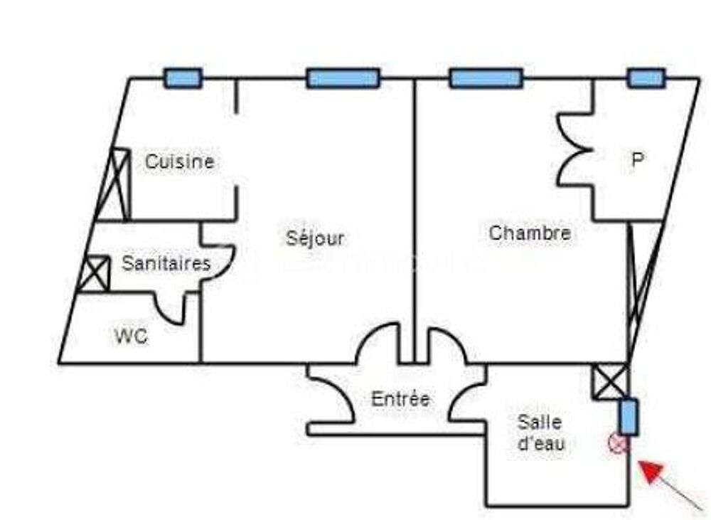 Vente Appartement ***APPARTEMENT F2 LUMINEUX HYPER CENTRE DIEPPE A FORT POTENTIEL LOCATIF  36M2 AU CALME*** Dieppe