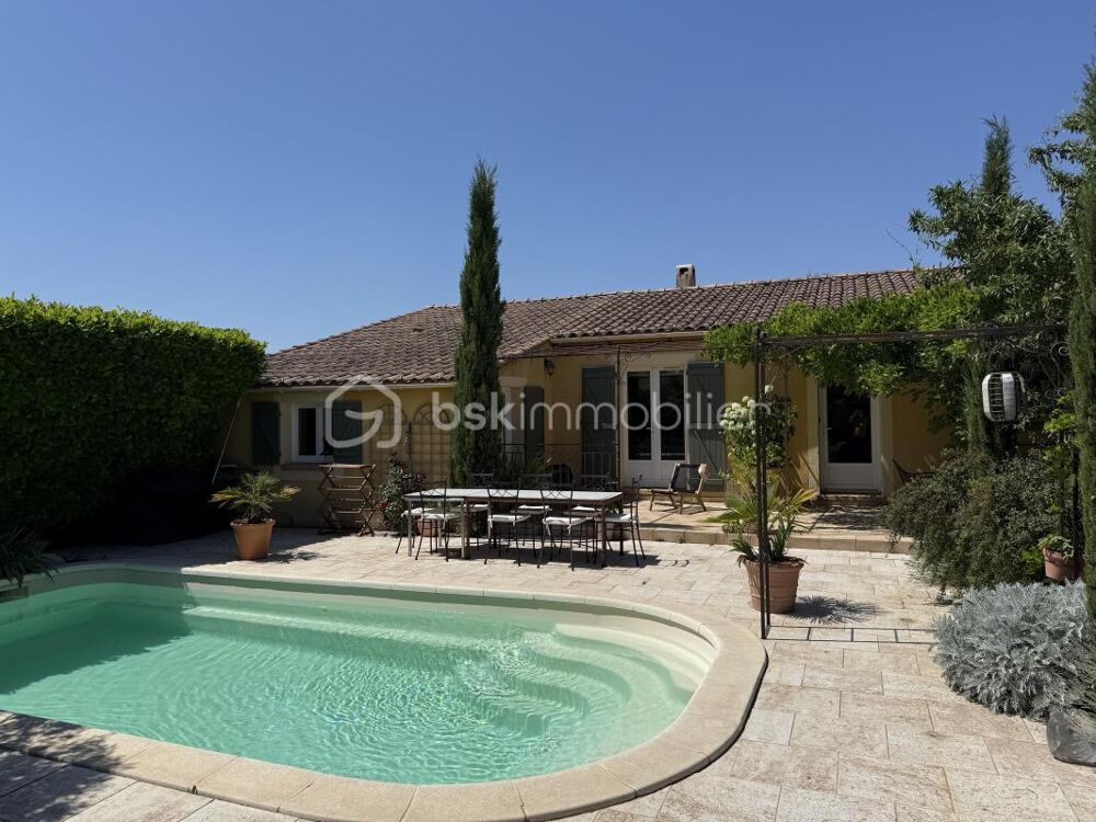 Mallemort de Provence (13370)  Le charme authentique entre Luberon et Durance - Villa Plein-Pied Type 6 - 182 M2 - Piscine avec
