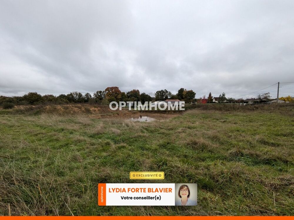 Vente Terrain TERRAIN - 4764 m² - VIABILISE - SAINT HILAIRE LES PLACES (87) Saint hilaire les places