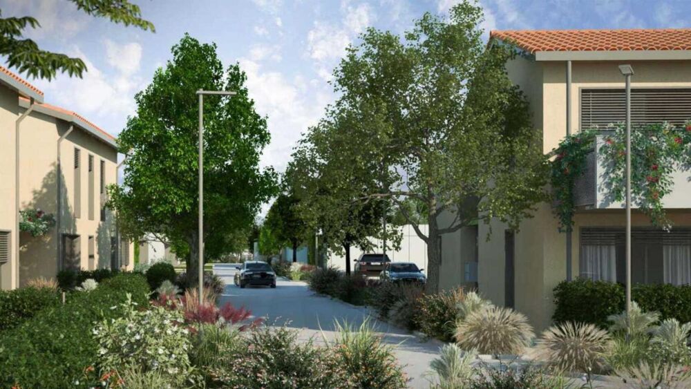 Bel appartement T3 avec grande terrasse à Sathonay-Village