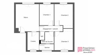  Appartement � vendre 4 pi�ces 70 m�