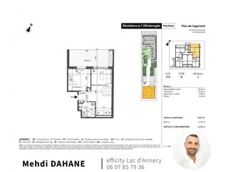  Appartement � vendre 2 pi�ces 39 m�