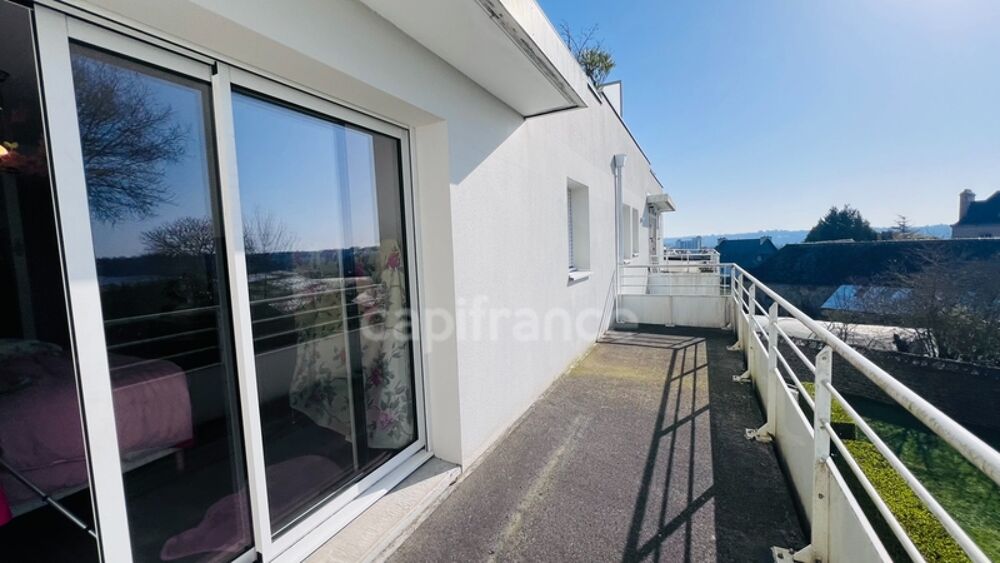 Quimper (29000)  Kerfeunteun Spacieux appartement T4 de 109 m² habitables - Deux terrasses et garage double en sous-sol