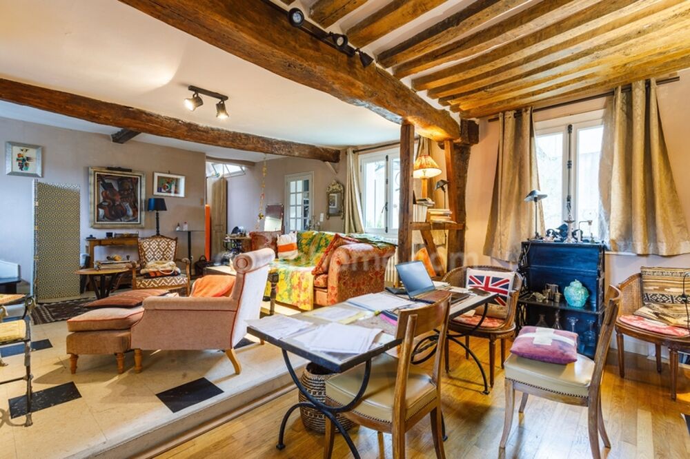 Honfleur hyper centre - Maison de ville - 92 m2 - 2 chambres - 3 Terrasses - Jardin - Atelier/Cave en sous sol de 39 m2