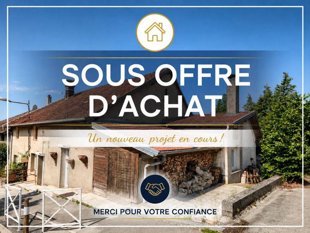 Vente Maison Maison à vendre 5 pièces EVANS (39) Evans