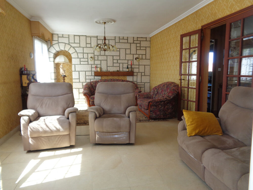 Maison à vendre SAUJON (17) 12 pièces 210m2 parcelle 700m2(deux habitations possibles)