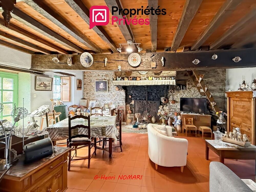 Maison Erbray 5 pièce(s) 65 m2 , 2 chambres, jardin de 447m²