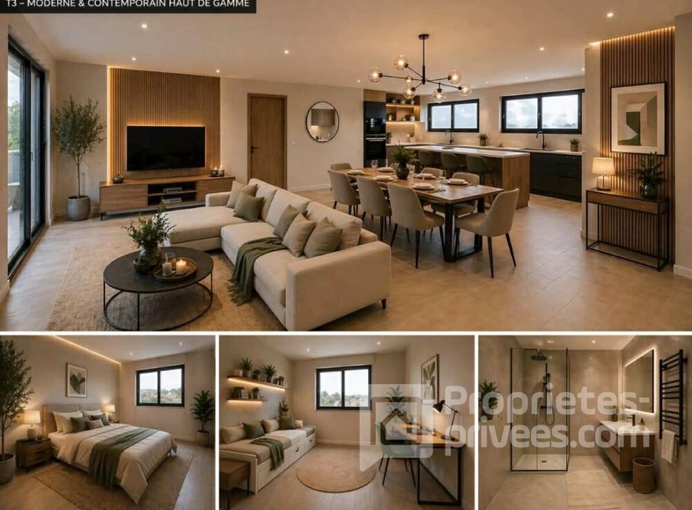 Vente Appartement Appartement d'une superficie de 89 m² (modulable) Porticcio