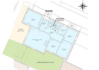  Appartement  vendre 4 pices 88 m