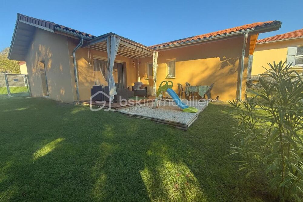 Vente Maison ? Maison contemporaine de plain pied construite en 2023 – 110 m² habitables sur une parcelle de 780 m² arborée et entièrement cl Chatte