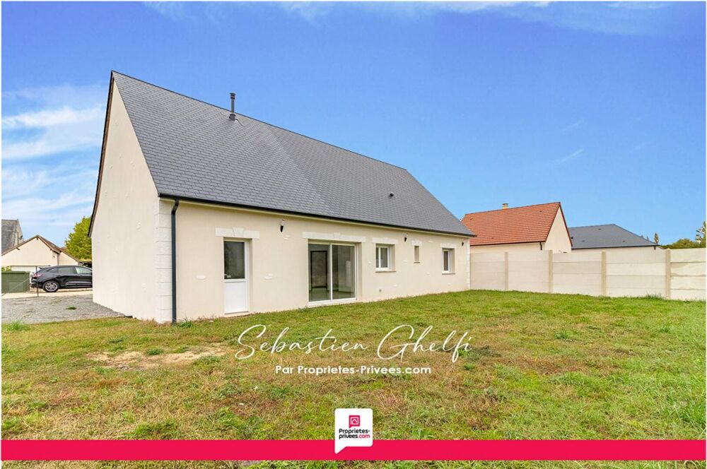 belle maison de plain pied avec 3 chambres cellier et garage