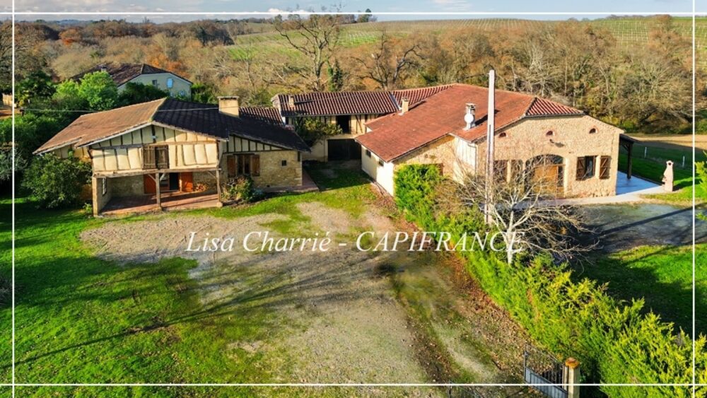 Vente Propriété/Château Propriete gasconne DEUX MAISONS 10 pièces de 324 m2 habitables sur 3159 m2 de terrain proche de NOGARO (32) Nogaro
