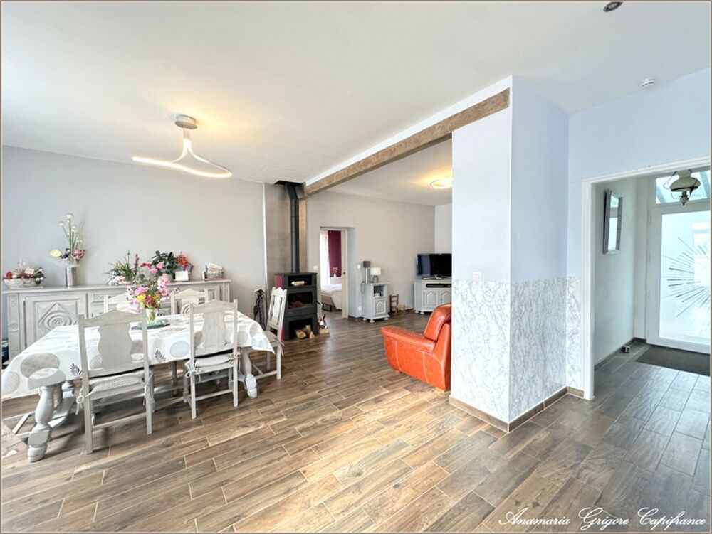 COURVILLE SUR EURE (28190) - Maison à vendre 160 m² - 5 chambres, garage, jardin, terrain 996 m²