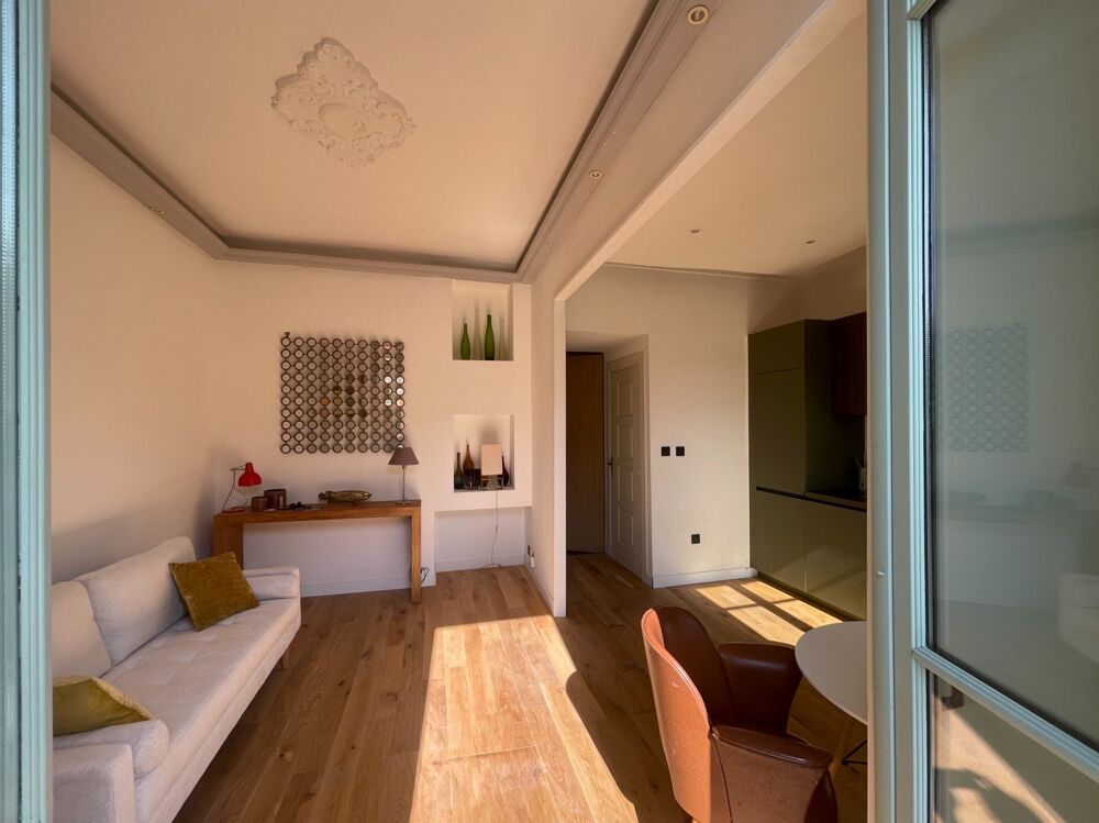 Belle époque, balcon avec aperçu mer