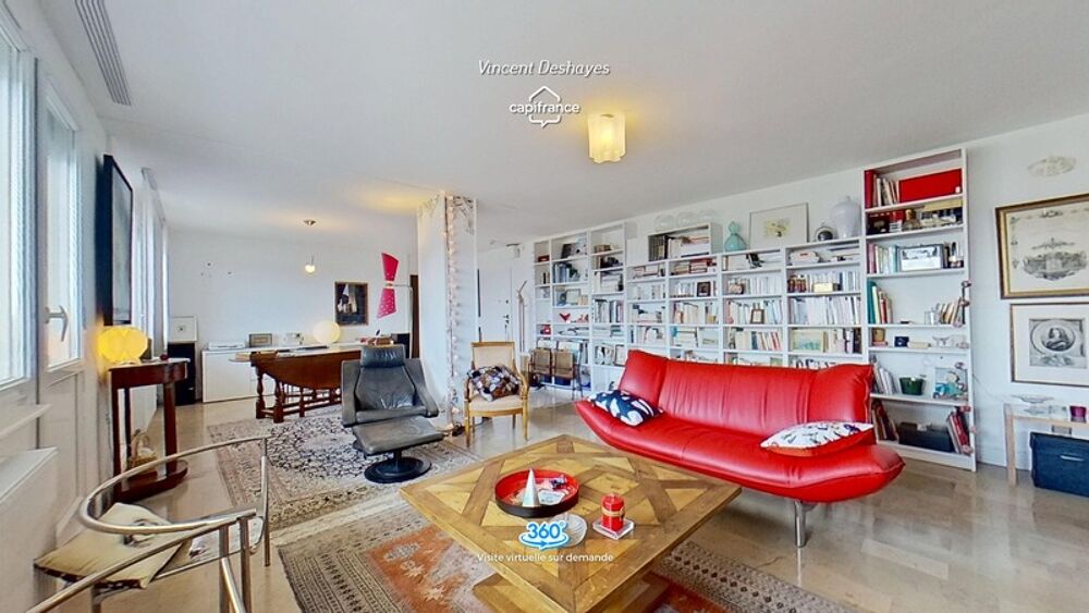 Appartement à vendre 4 pièces hyper centre de NANCY (54) - Visite virtuelle sur demande
