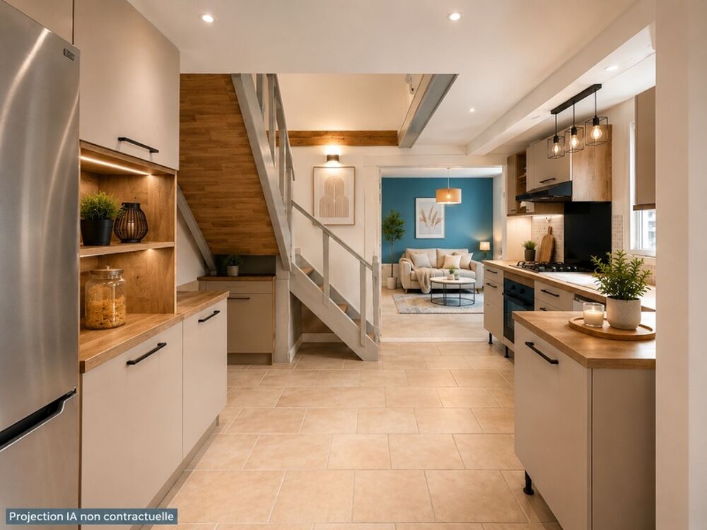 Vente Maison Maison à vendre 2 pièces avec cour et stationnement NOGENT SUR OISE (60) Nogent sur oise