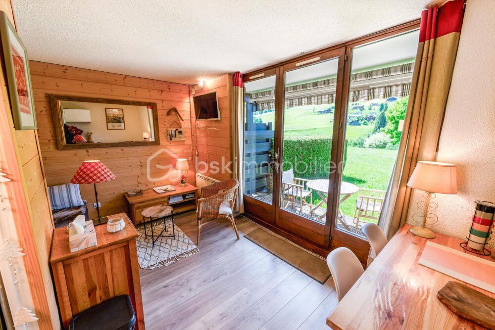 74120 - PRAZ SUR ARLY  STUDIO ORIENTÉ SUD AVEC ALCÔVE NUIT INDÉPENDANTE - 4 COUCHAGES - PROCHE DOMAINE SKIABLE ET CENTRE VILLAG