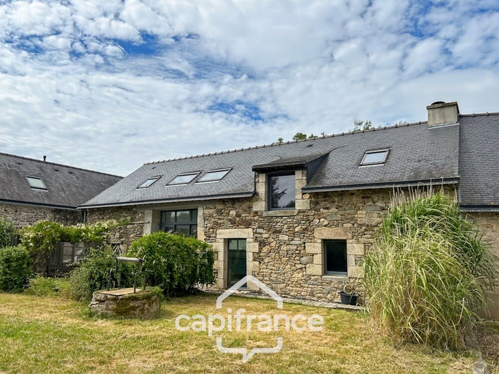 PROPRIÉTÉ DE CARACTÈRE AVEC LONGÈRE DE 185 M², DEUX LOGEMENTS INDÉPENDANTS, HANGAR A QUELQUES MINUTES DE PONTIVY  SAINT-GÉRAND