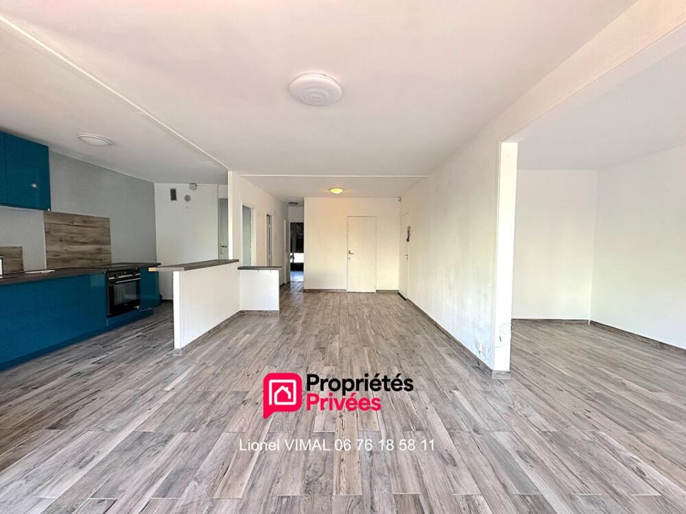 Appartement 4 pièces 79 m2 avec balcon, parking et cave
