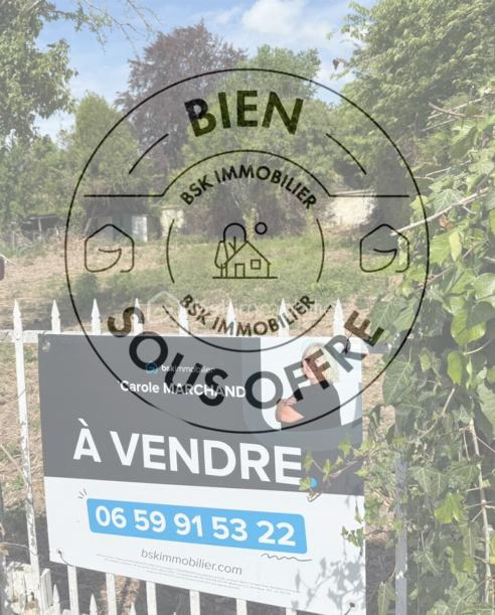 Vente Terrain Terrain constructible 690 m² Saint christophe sur le nais