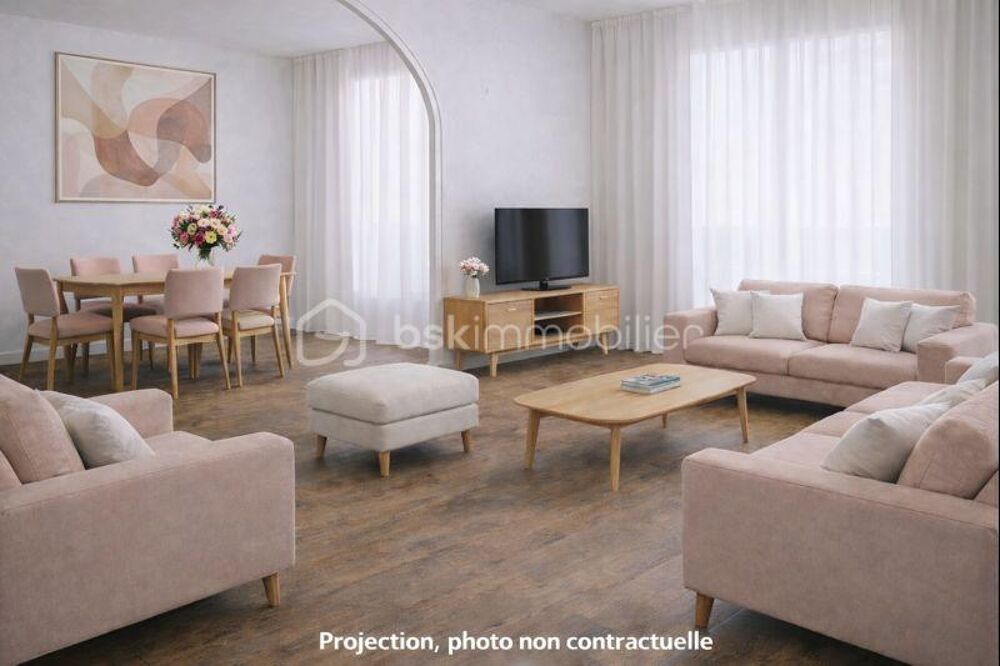 BIARRITZ - HYPER CENTRE - SPACIEUX APPARTEMENT TRAVERSANT - 5 PIECES - TOUT A PIED