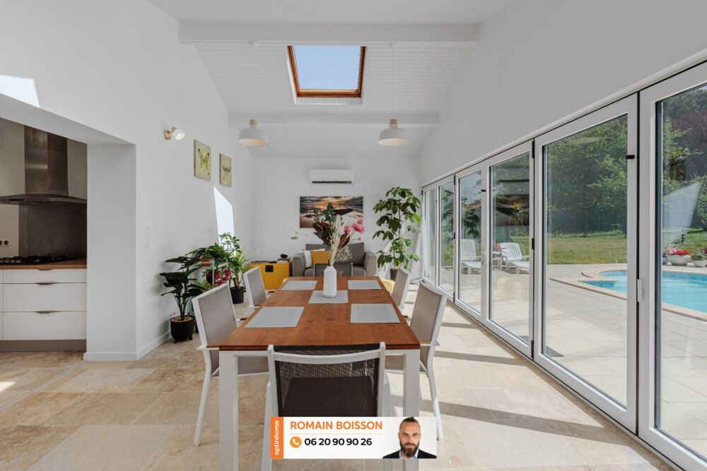 Vente Maison Magnifique villa d'architecte à vendre 5 pièces (31) - CADRE PAISIBLE - IDEAL MUTATION PRO - Sainte foy d aigrefeuille