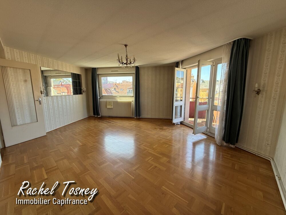 Appartement BELFORT - BEAU POTENTIEL POUR CE T4 TRAVERSANT de 94m² - BALCON et GARAGE !!