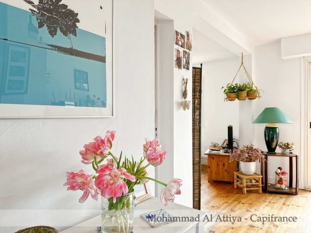 À vendre à La Rochelle, Appartement 3 pièces de 67m², dernier étage, parking, cave et balcon