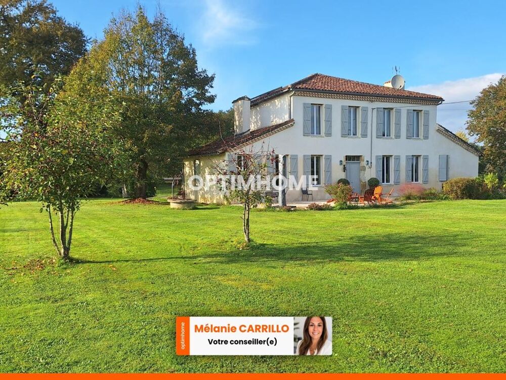Maison de maître du XIX? siècle entièrement rénovée  262 m² sur 2 hectares  Eauze