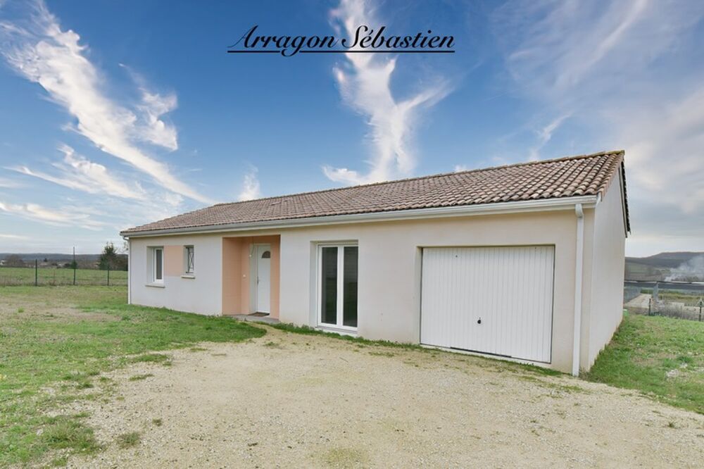 Vente Maison Dpt Lot et Garonne (47),  vendre TRENTELS maison P4 de 95,18 m - Terrain de 1 011,00 m Trentels