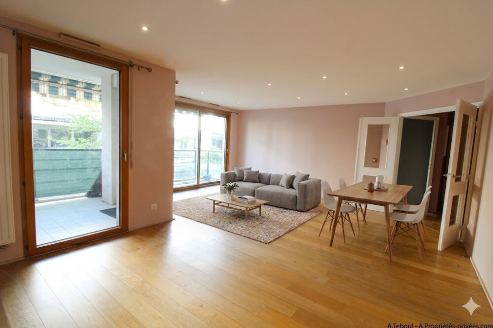 GRATTE CIEL - ELEGANT T4 DE 105M² - BALCON A VIVRE - RESIDENCE DE STANDING AVEC GARAGE ET CAVE
