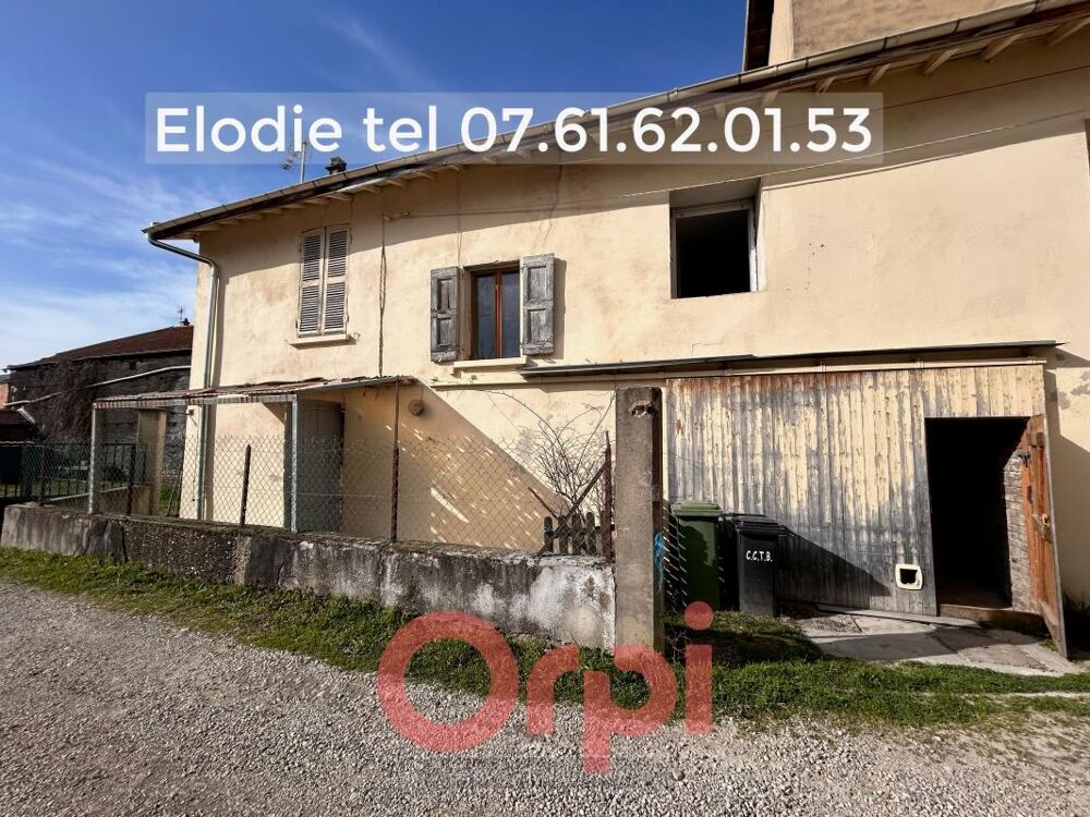 Vente Maison Maison de village avec terrain et garage proximité du centre Beaurepaire