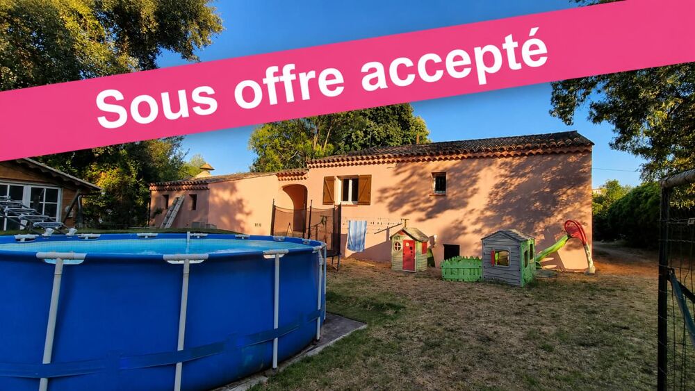 Vente Maison Belle Villa Traditionnelle à Vidauban 4P 110m2 avec terrain 1250m2 Vidauban