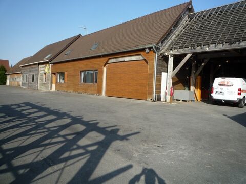 Dpt Aisne (02), LA CROIX SUR OURCQ  &agrave; vendre ensemble immobilier professionnel  1170 m2 ateliers et bureaux sur 3000 m2 de terra 215000 02210 La croix sur ourcq