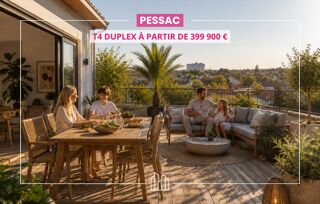 Appartement 4 pièces 86 m² · à Pessac · 86 m² · 415 900 €