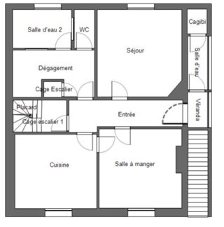  Maison � vendre 6 pi�ces 103 m�