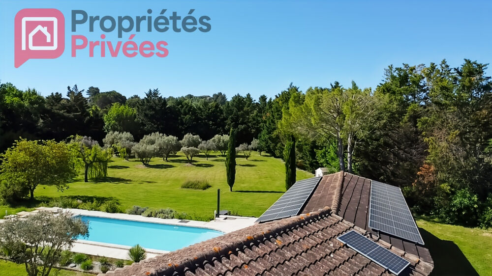 Propriété Exceptionnelle à Mouriès au pied des Alpilles - Mandat Exclusif -