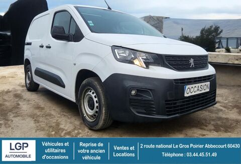 Peugeot Partner 1° Main 1.5 B hdi 100cv Premium 3pl GPS/Tél/Clim/Régul 2020 occasion Abbecourt 60430