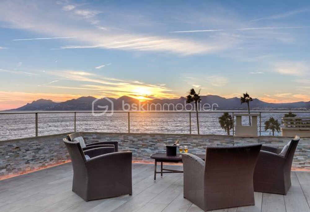 Vente Appartement CANNES -  PENTHOUSE - FRONT DE MER - 4 CHAMBRES - TERRASSE 100M² - 5 MIN DU PALAIS DES FESTIVALS Cannes