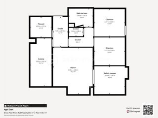  Appartement  vendre 4 pices 73 m